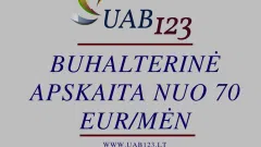 Buhalterinė apskaita už geriausią kainą!