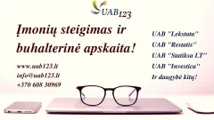 UAB123 - įmonių steigimas ir buhalterinė apskaita
