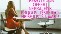 NEMOKAMI PINIGAI INTERNETU | DARBAS INTERNETU | DARBAS IŠ NAMŲ IR UNIKALIO GALIMYBĖS!!!