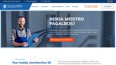 Parduodama profesionali svetainė vidaus apdailos meistrams!