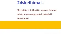 PARDUODU www.24SKELBIMAI.LT Skelbimų portalas.