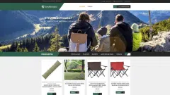 Parduodama El. parduotuvė Stovyklautojas.lt su tiekėju (dropshipping principas)