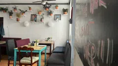 Veganiško maisto kavinė Vilniaus senamiestyje
