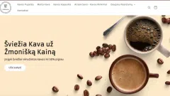 Pelninga Internetinė Kavos Tiekimo Parduotuvė