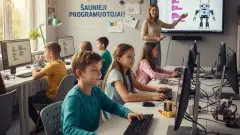 Programavimo būreliai vaikams