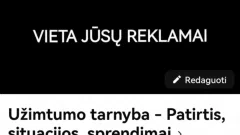 Reklama Facebook grupėje