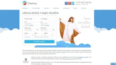 PARDUODAMA AVIABILIETIETŲ/VIEŠBUČIŲ/AUTOMOBILIŲ REZERVAVIMO SISTEMA