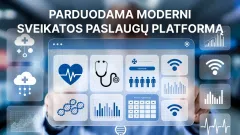 Parduodama moderni sveikatos paslaugų platforma