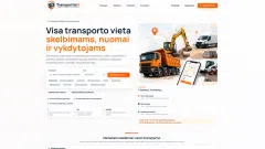 Transportai.lt - Transporto paslaugų ir skelbimų portalas