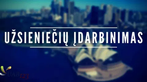 Užsieniečių įdarbinimas Lietuvoje - 1