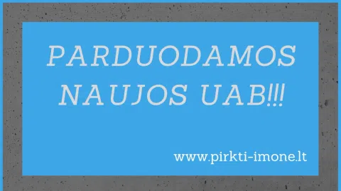 Naujų įmonių steigimas ir pardavimas! - 1