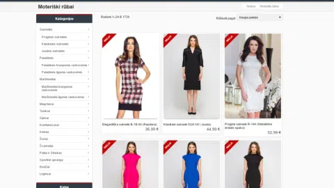 Parduodama e-parduotuvė www.zavingai.lt - 1