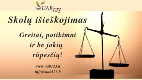 UAB123 - Skolų Išieškojimas - 1