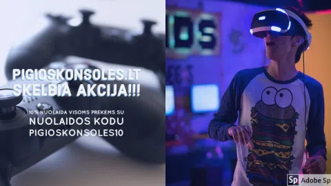 Parduodu internetinę parduotuvę www.pigioskonsoles.lt - 1