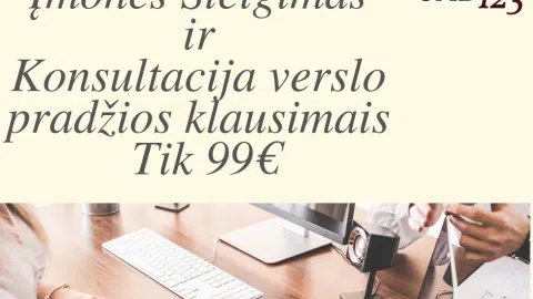 UAB123 - Pasiūlymas Įmonės Steigimui! - 1