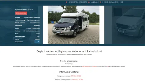 Parduodame 2 tinklapius automobilių nuomos tematika (puikūs rodikliai Google paieškoje) - 1