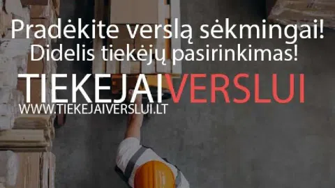 Tiekėjai sėkmingam verslui! - 1