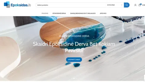 5 Metus Veikianti El. Parduotuvė - Statybinių ir DIY Medžiagų Sritis - 1