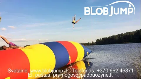 Parduodamas Blobjump.lt (vandens katapulta) projektas - 1