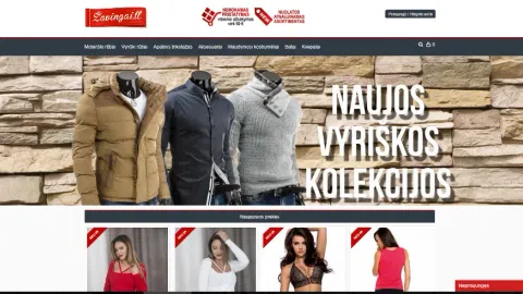 Parduodama e-parduotuvė www.zavingai.lt - 1